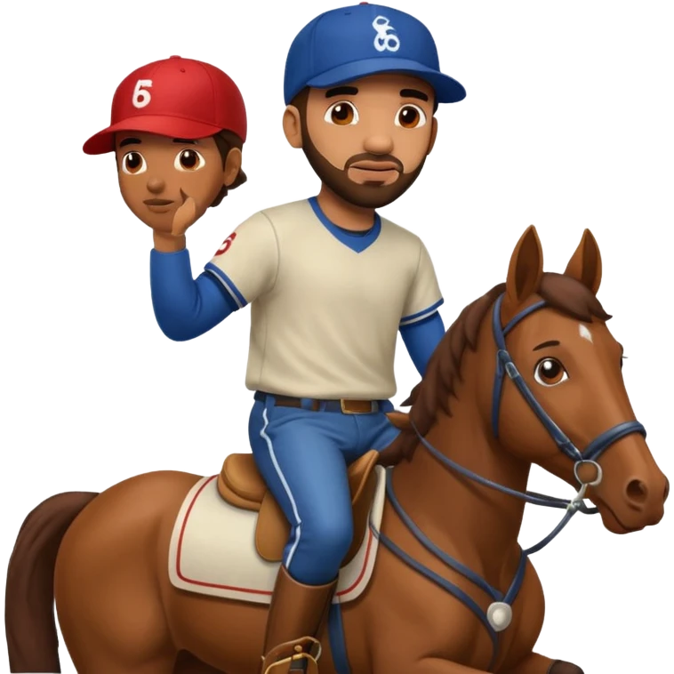 Drake with Horse emoji