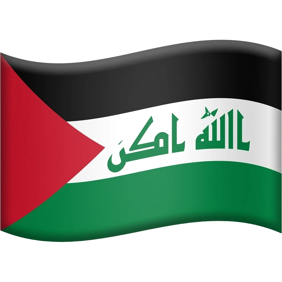 Mach ein Emoji mit der ezideische flagge emoji