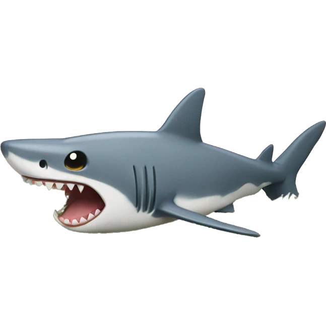 A dog riding a shark and on the grass emoji