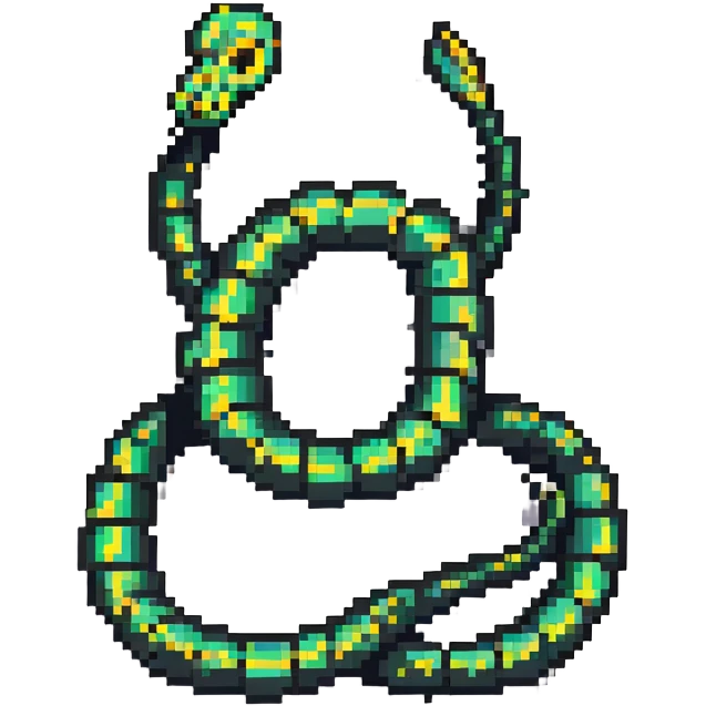 skeleton snake emoji