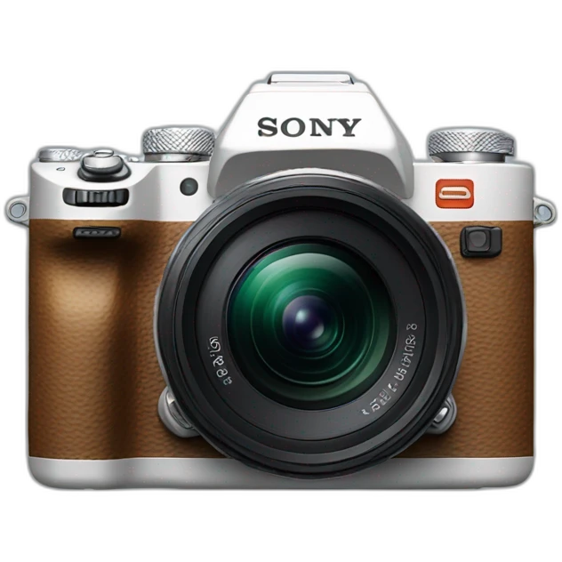 Camera Sony a6400 emoji