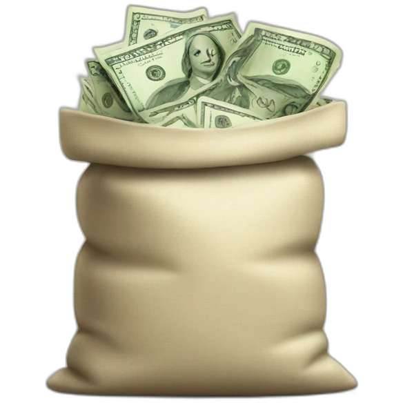bag of money  emoji