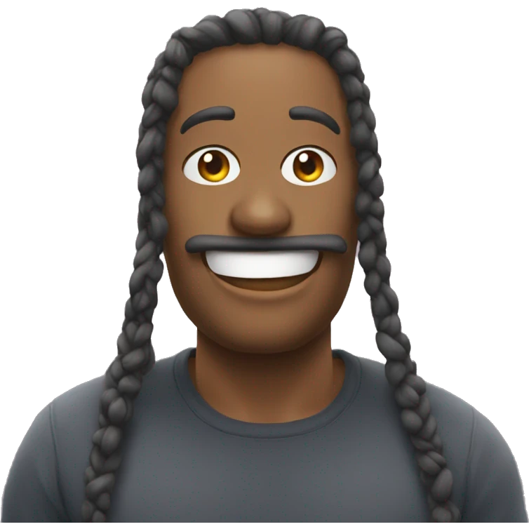 Emoji qui rit emoji