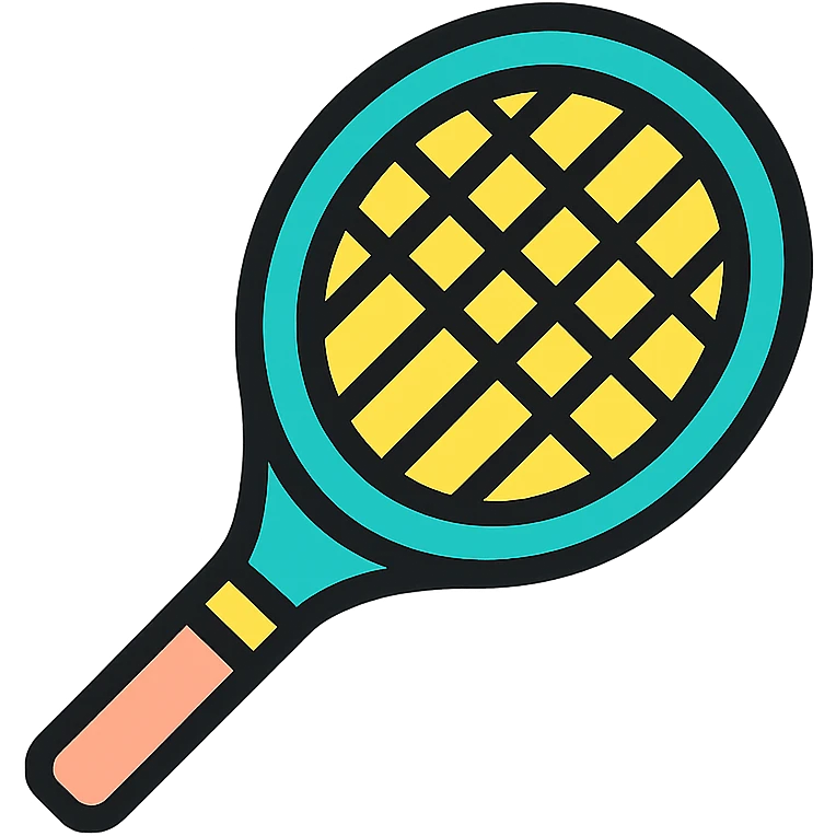 A tennis racket emoji