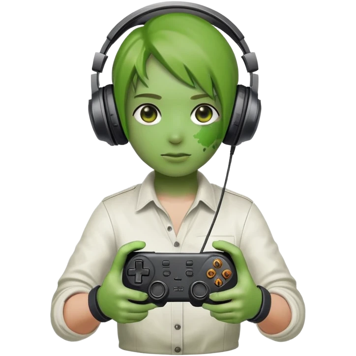 Крокодил гена играет в PUBG emoji