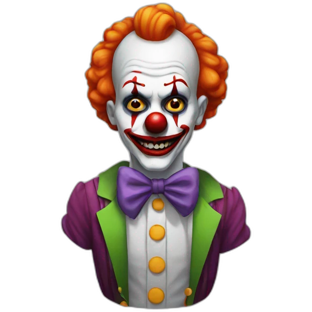 Dead clown emoji
