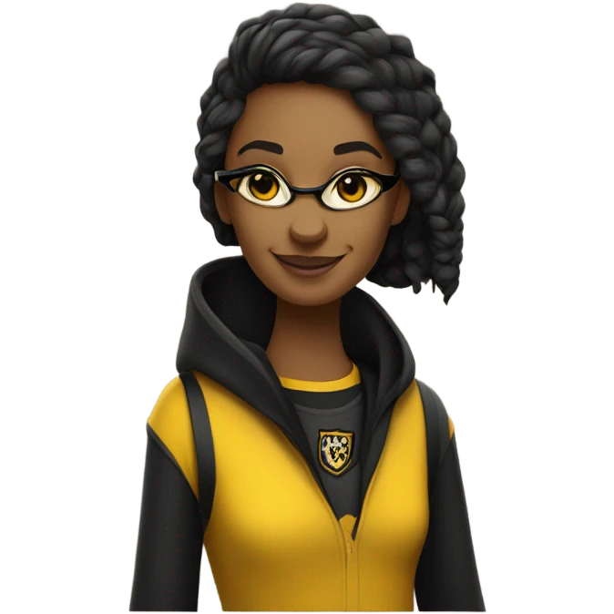 Hufflepuff cool emoji