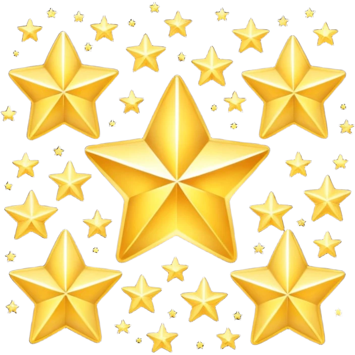 golden stars emoji