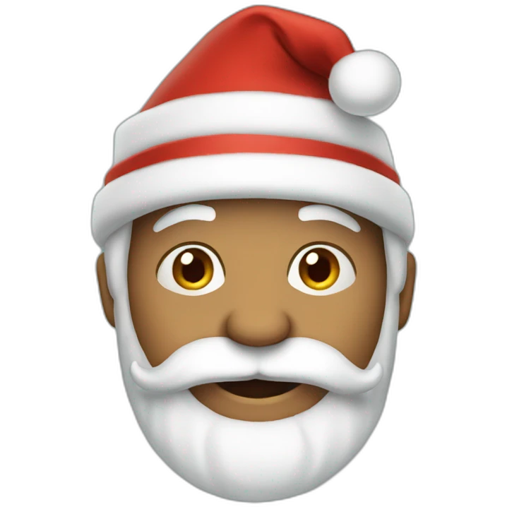 Papa noel emoji