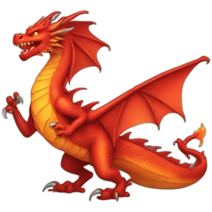 dragon-red-fire emoji