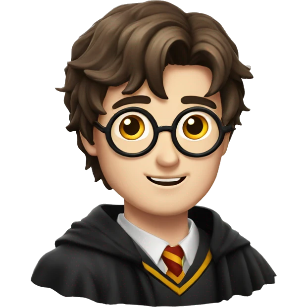 Harry potter y su rayo en la frente  emoji