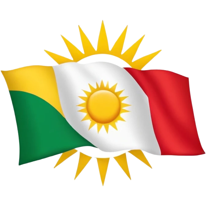 Kurdistan flag emoji