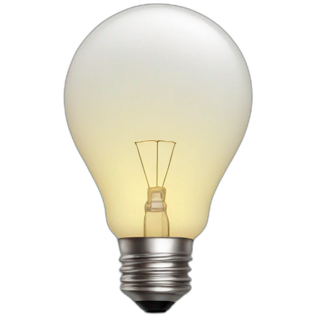 Think bulb emoji