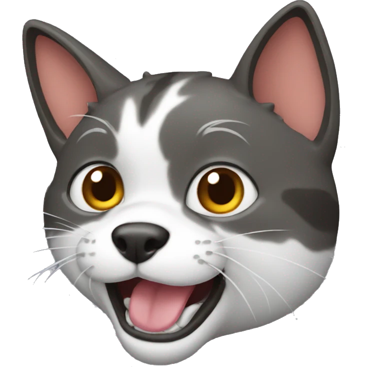barking cat emoji