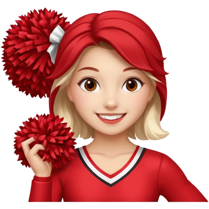 Rutgers Cheerleader emoji