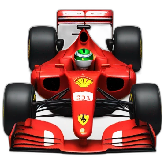 formula 1 ferrari car emoji