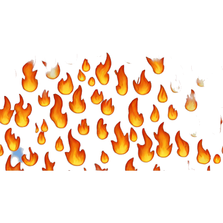 fire blue emoji