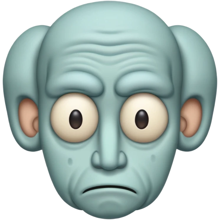 Squidward emoji