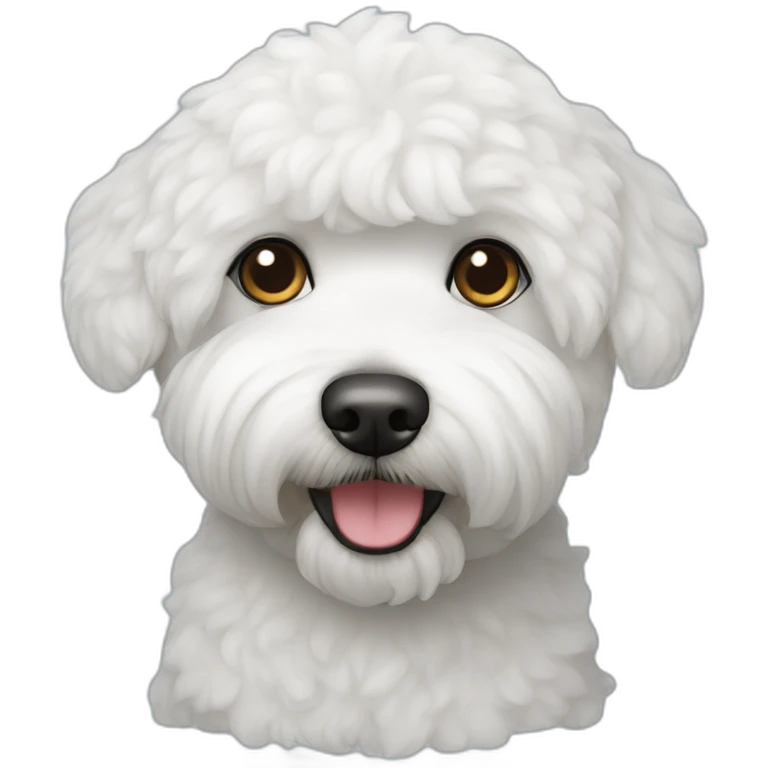 arab bichon frise emoji