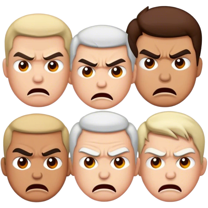 Enojados  emoji