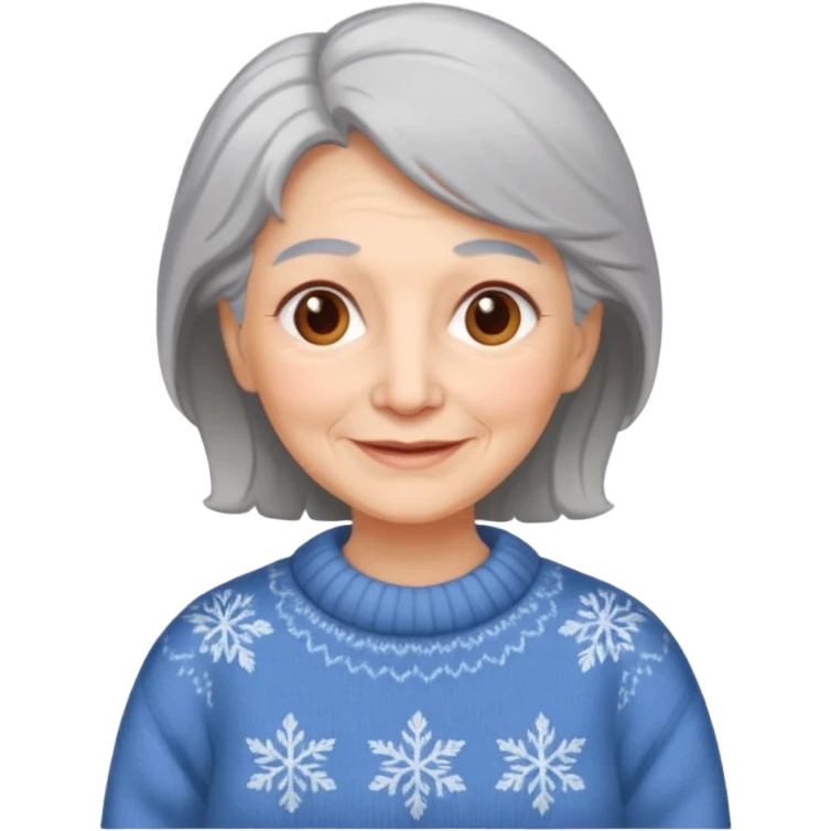The Kind Grandmother in Fairy Tales emoji
