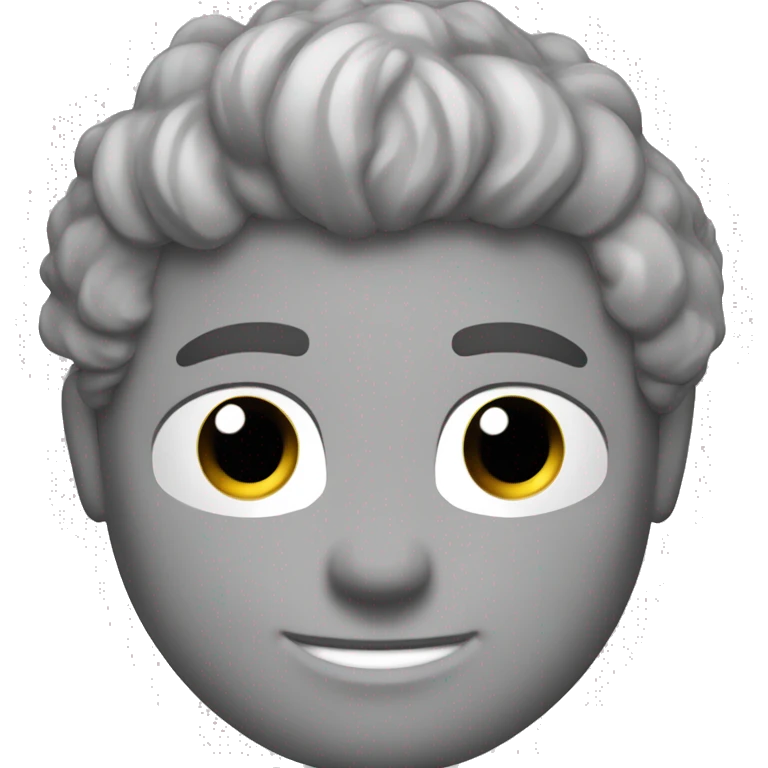 Homme musclé Métisse peau claire avec cheveux bouclés  emoji