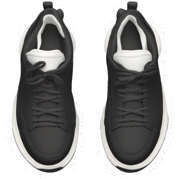 balenciaga 3xl black sneaker emoji