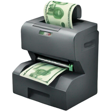 Money printer emoji