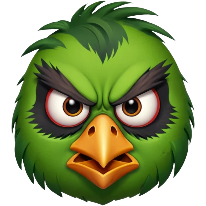 зомби птичка энгри бердс emoji