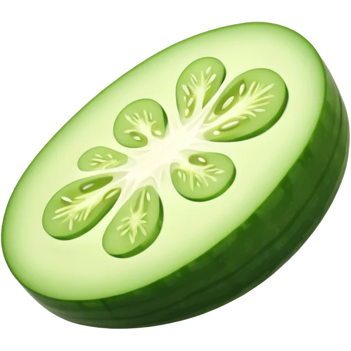cucumber cut emoji