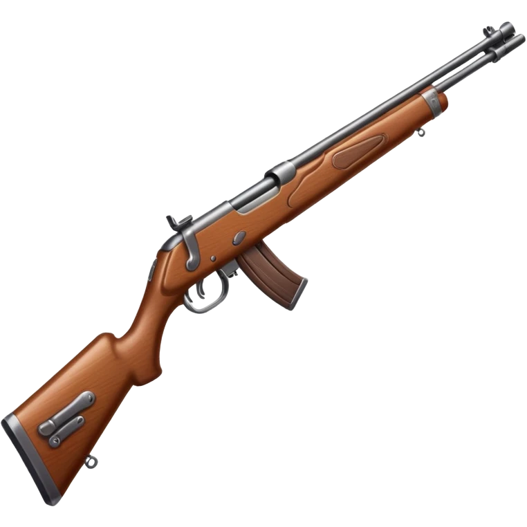 wood traditional rifle emoji