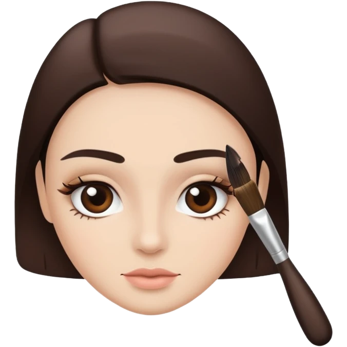 eyebrow cosmetic emoji