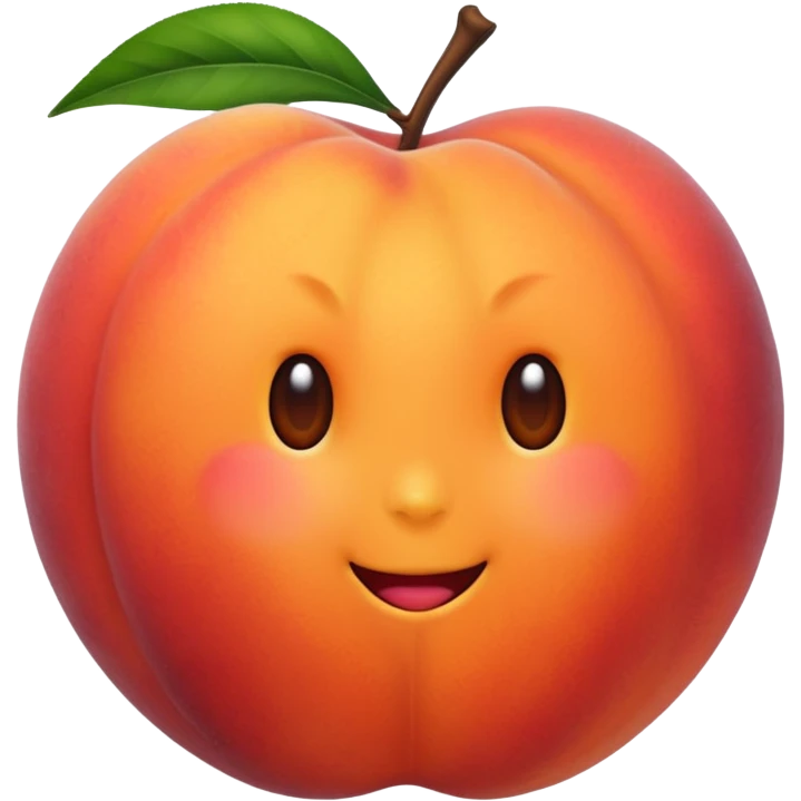 Peach emoji