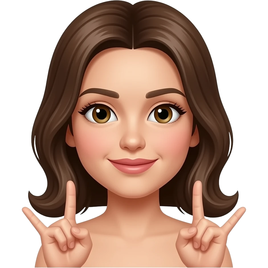 Crush you a girl girl  Naked emoji