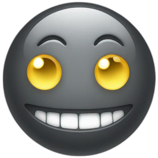 Smiley with diamond eyes emoji