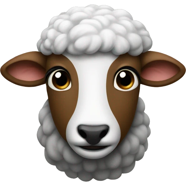 Schlecht gelauntes Schaf  emoji