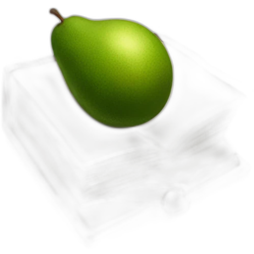 Book eating an avocado emoji