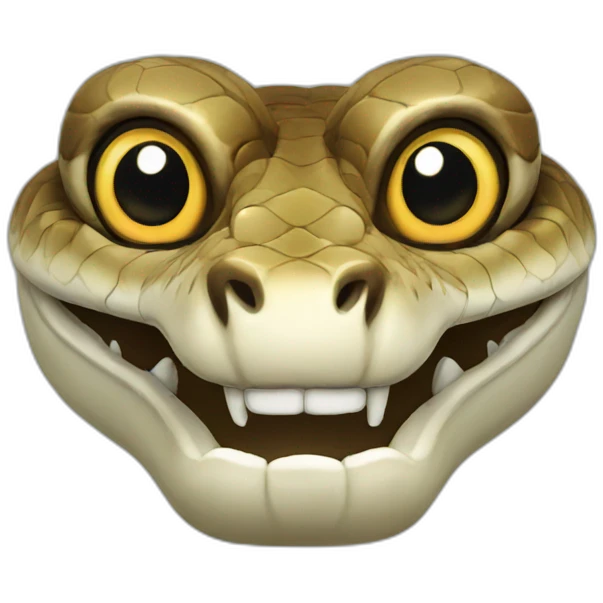 Snake head emoji