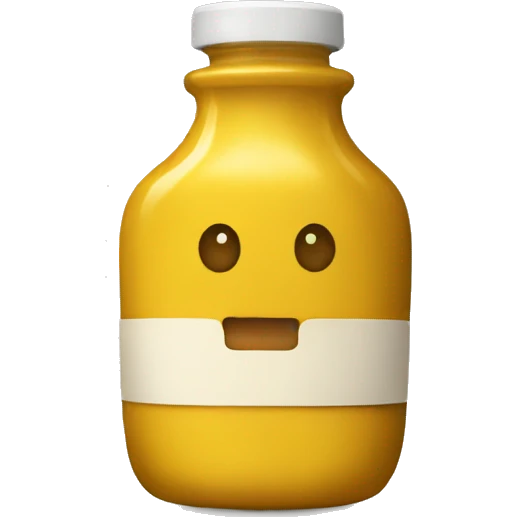mustard bottle emoji