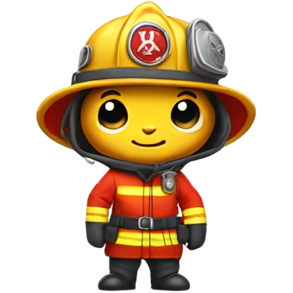 Stitch firefighter emoji