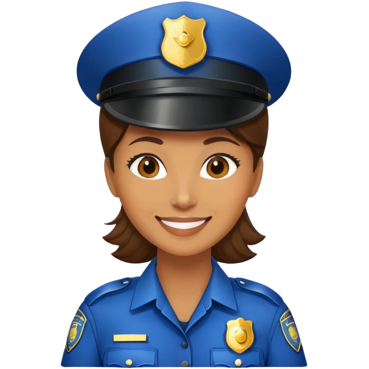 Mulher polícia mandando beleza  emoji