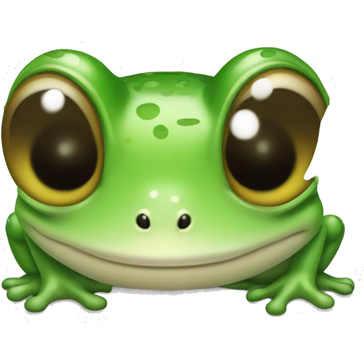 Little cute Frog emoji