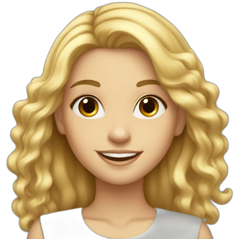 Smiling-Fair-skin-elegant-girl-with-long-hair emoji