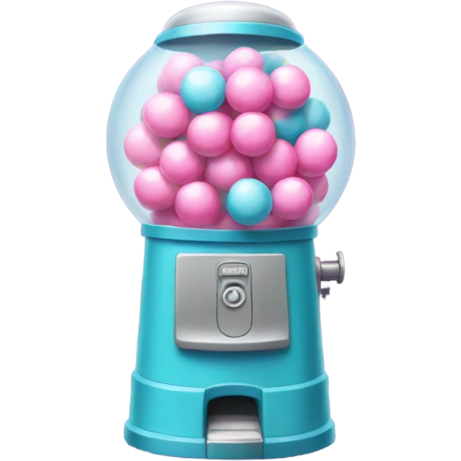 bubble gum machine emoji