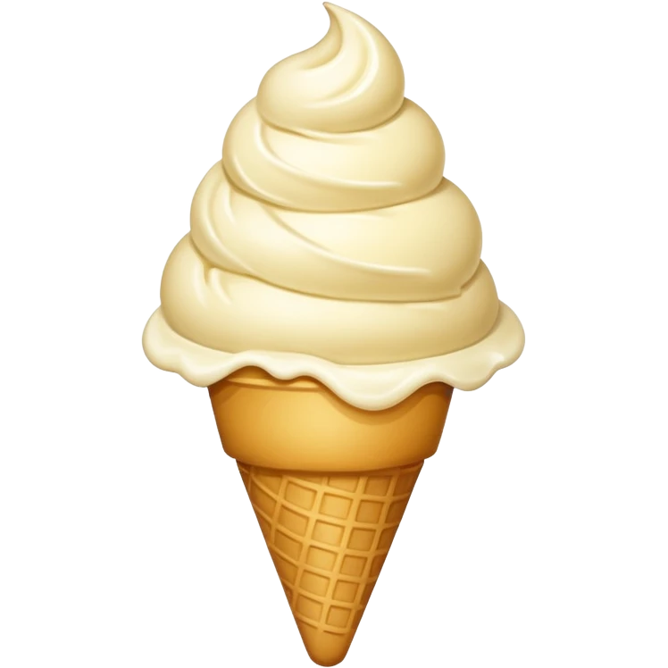 Ice cream emoji