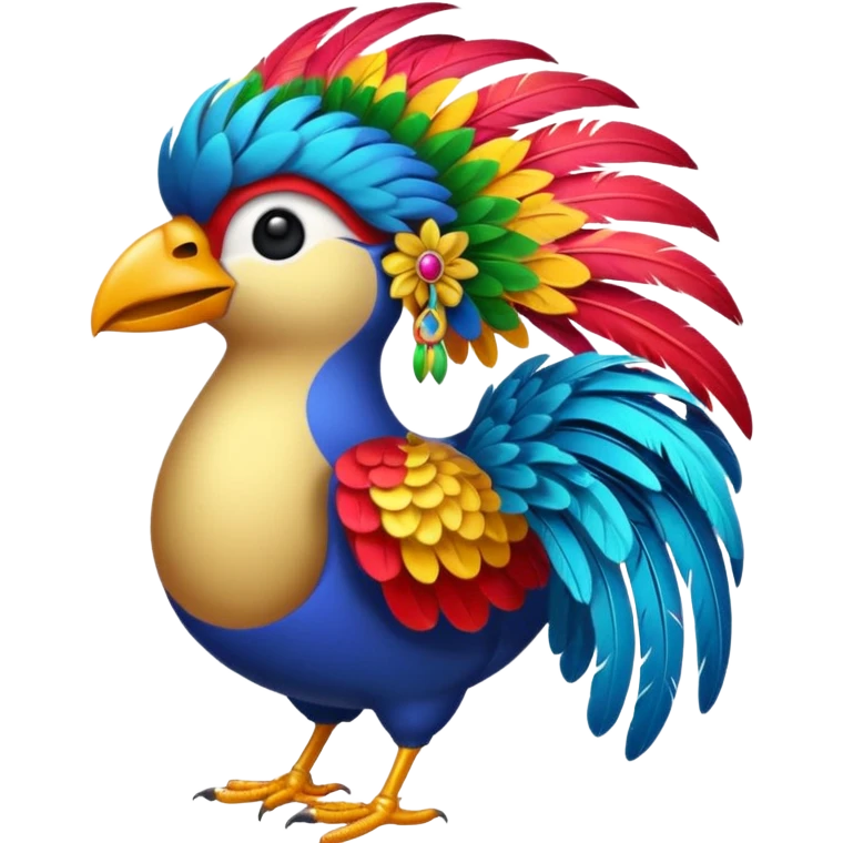 Make the norteño huelga bird into a emoji emoji
