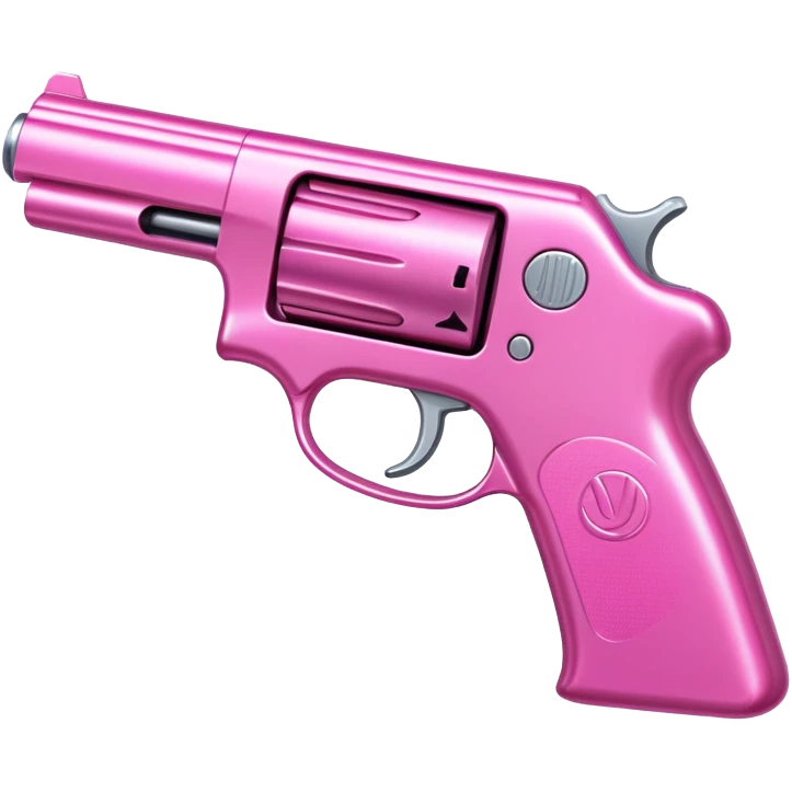 Pink gun emoji emoji