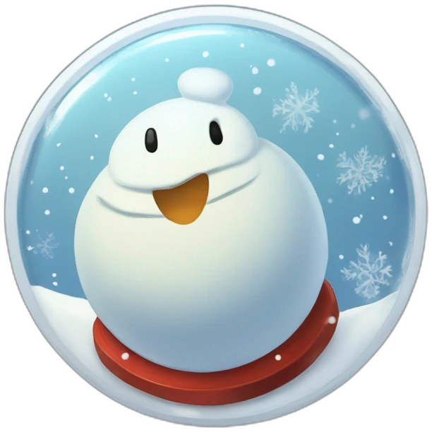 Snowman Badge Medal Epic Mystery Legendary NewYear PokemonTheme Pokeball Snowfall Snowballs emoji
