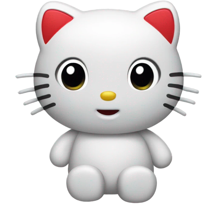 red hello kitty emoji