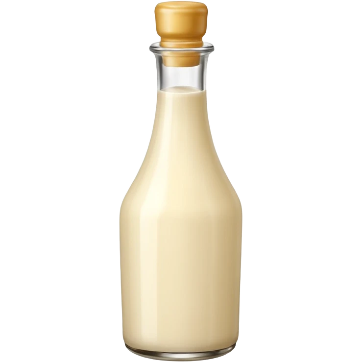 cream sauce bottle  emoji